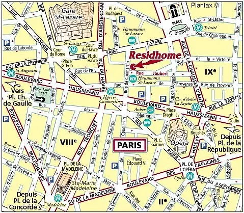 Апарт-отель Residhome Paris Opera